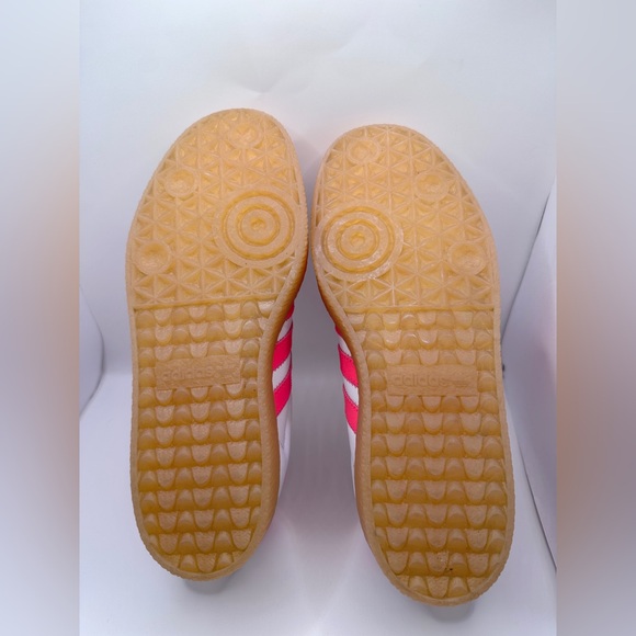 Adidas  Samba Womens Sneakers White Hot Pink Gum Sole - Picture 14 of 16
